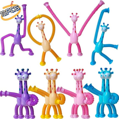 4 Pcs Suction Cup Giraffe